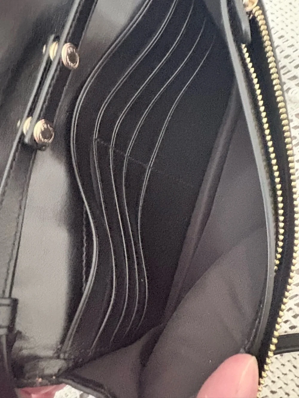 Coach Hayden Foldover Lizard Embossed Crossbody Clutch